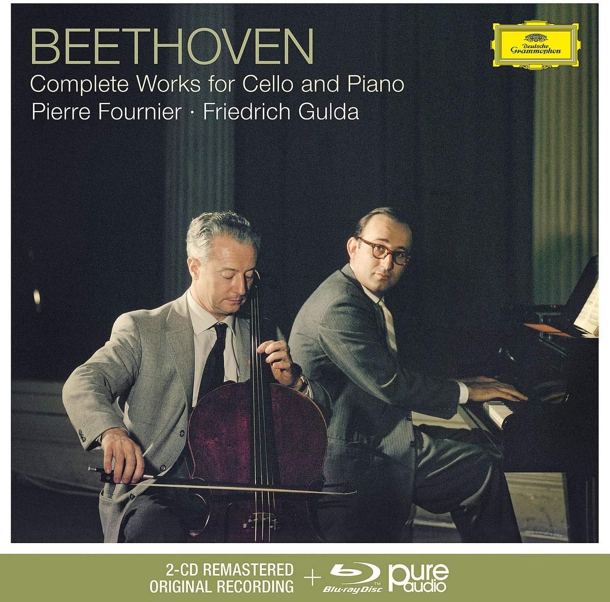 Beethoven: Complete Works for Cello and Piano(CD2+Blu-Ray Audio) | Pierre Fournier, Friedrich Gulda - 1 | YEO