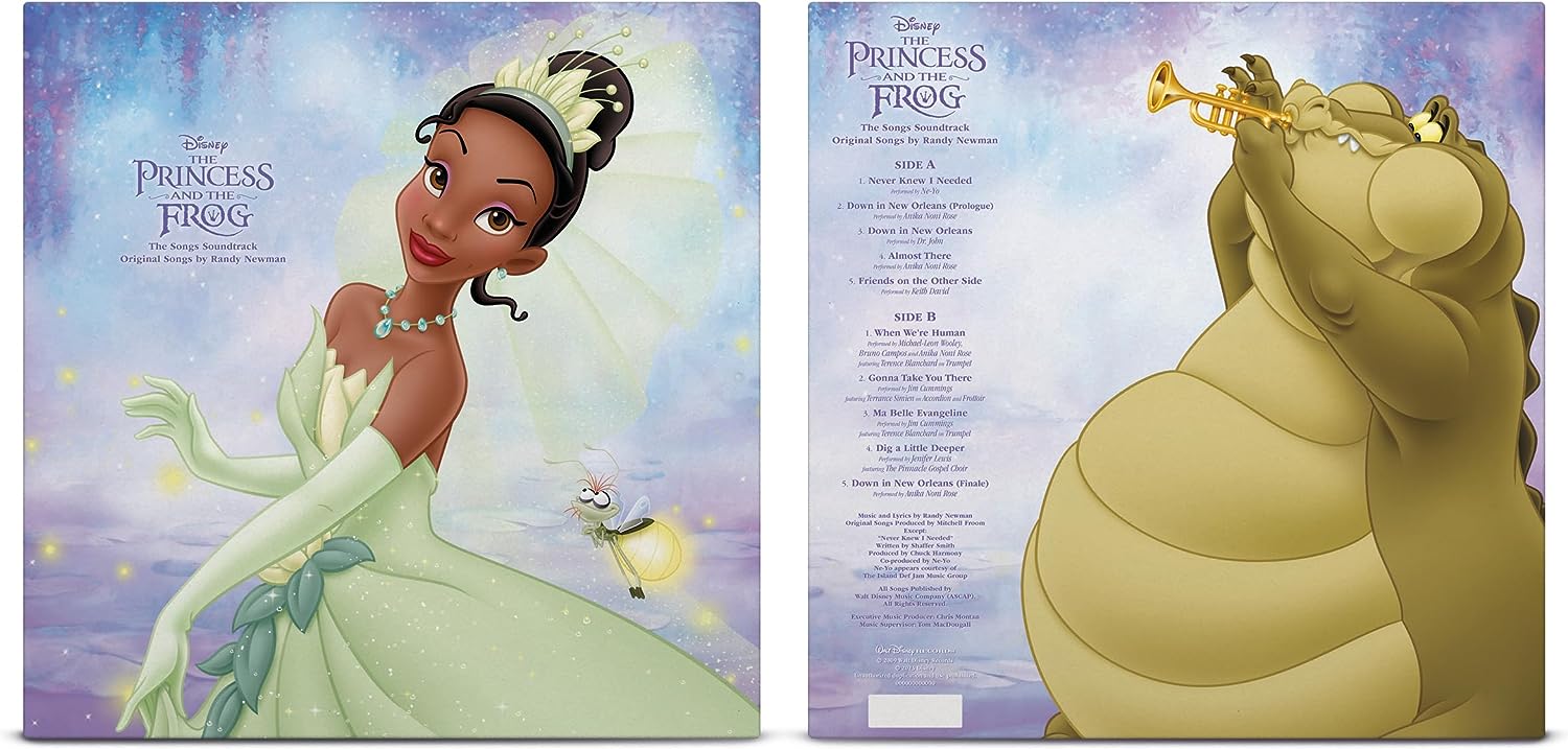 The Princess And The Frog Soundtrack (Lemon Yellow Vinyl) | Various Artists