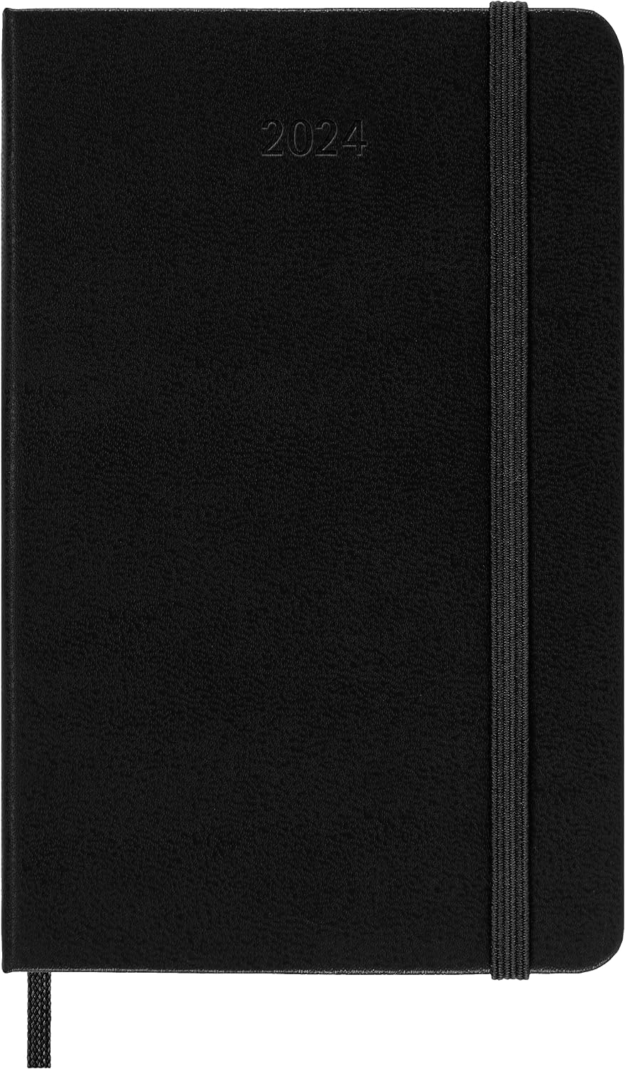 Agenda 2024 - 12-Month Daily - Pocket, Hard Cover - Black | Moleskine