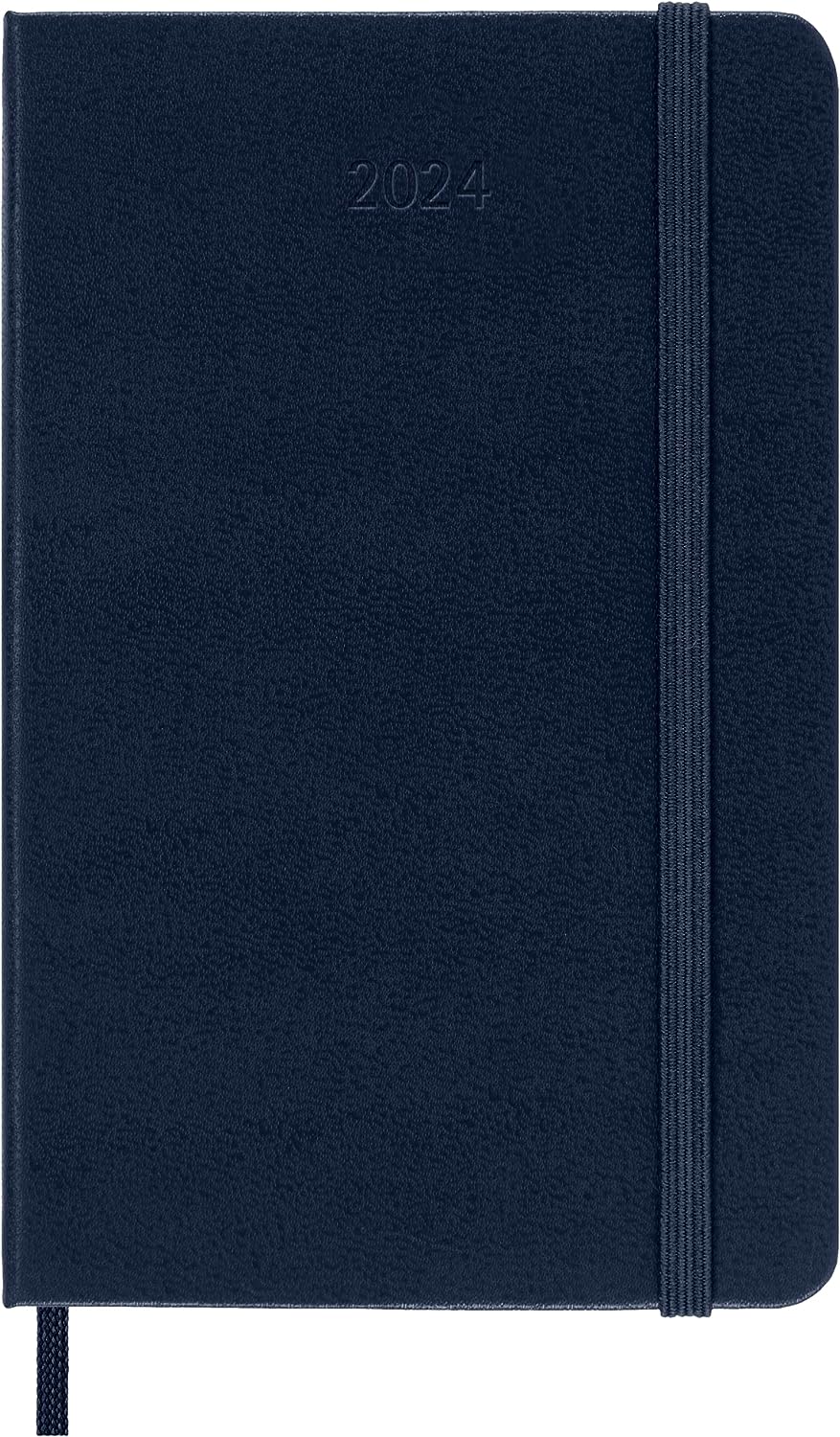 Agenda 2024 - 12-Month Daily - Pocket, Hard Cover - Sapphire Blue | Moleskine