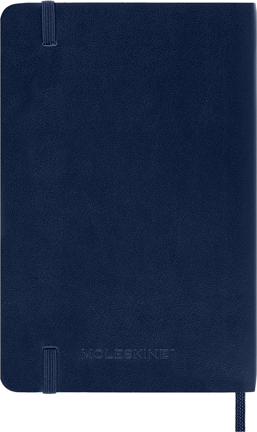 Agenda 2024 - 12-Month Daily - Pocket, Soft Cover - Sapphire Blue | Moleskine - 5 | YEO