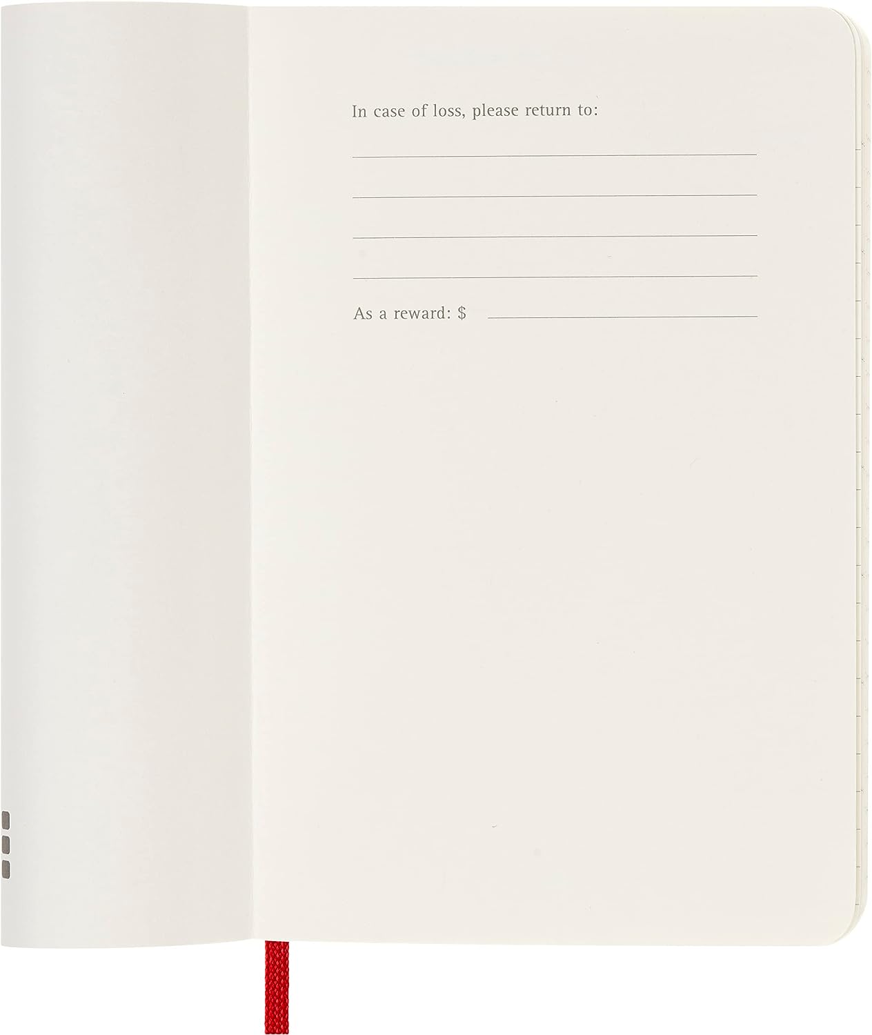 Agenda 2024 - 12-Month Daily - Pocket, Soft Cover - Scarlet Red | Moleskine - 1 | YEO