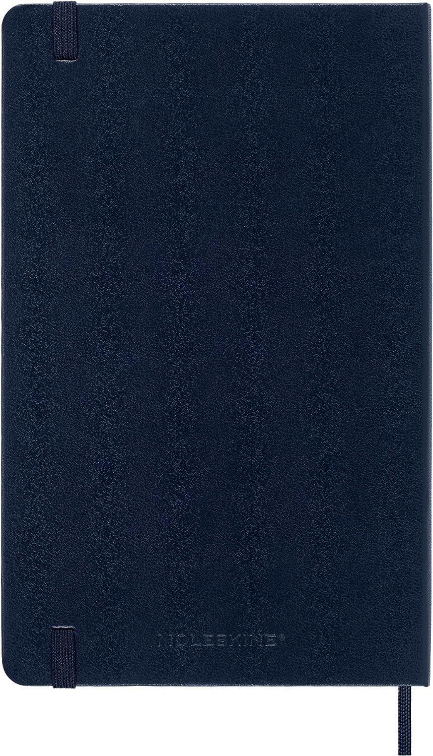 Agenda 2024 - 12-Month Weekly - Large, Hard Cover - Sapphire Blue | Moleskine - 5 | YEO