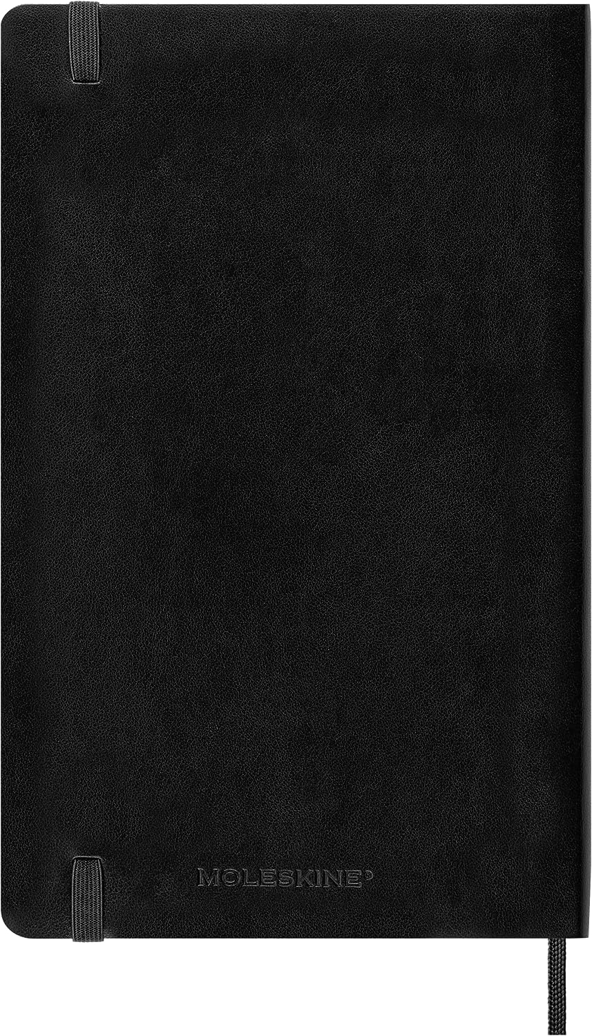 Agenda 2024 - 12-Month Weekly - Large, Soft Cover - Black | Moleskine - 5 | YEO