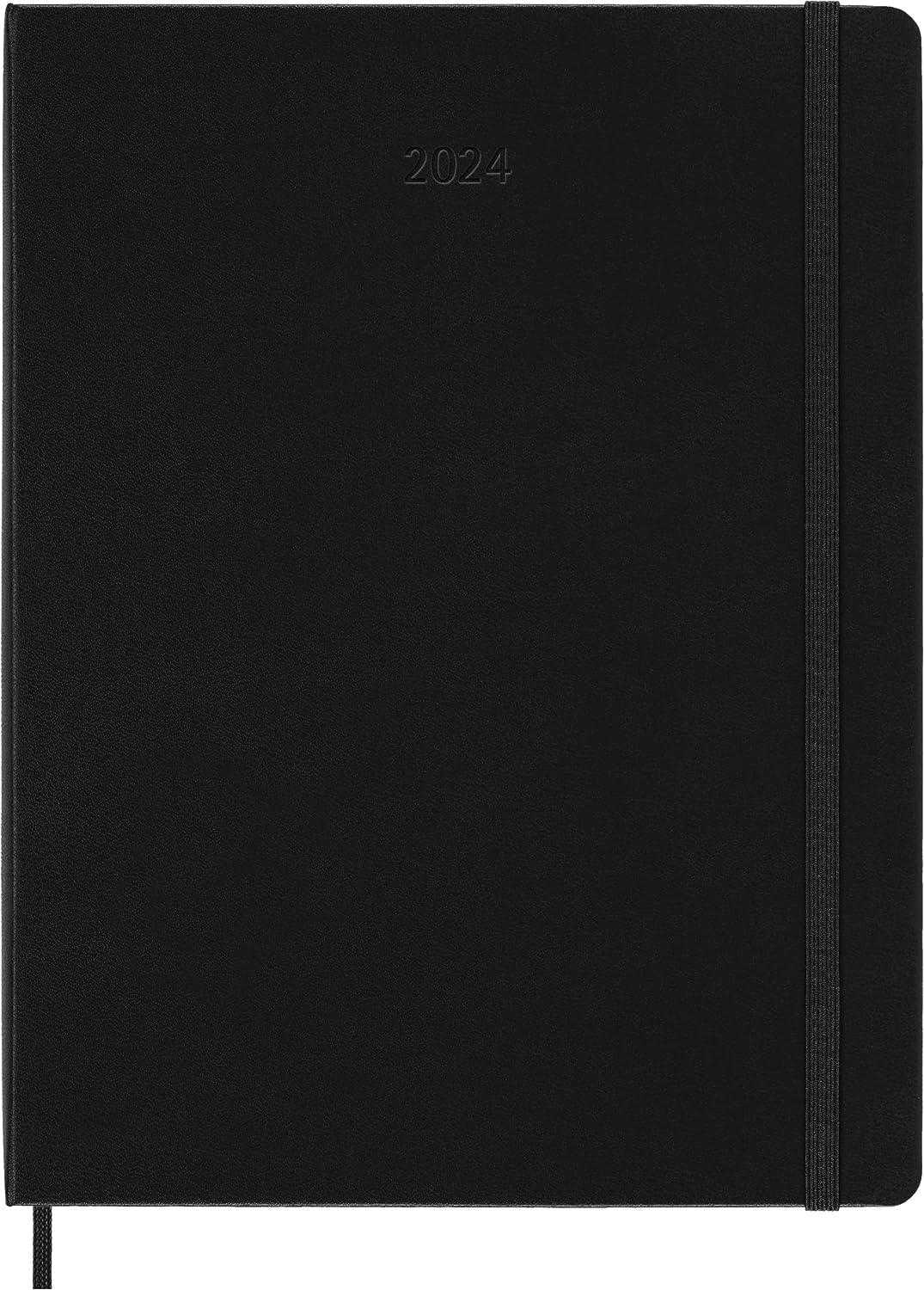 Agenda 2024 - 12-Month Weekly - XL, Hard Cover - Black | Moleskine