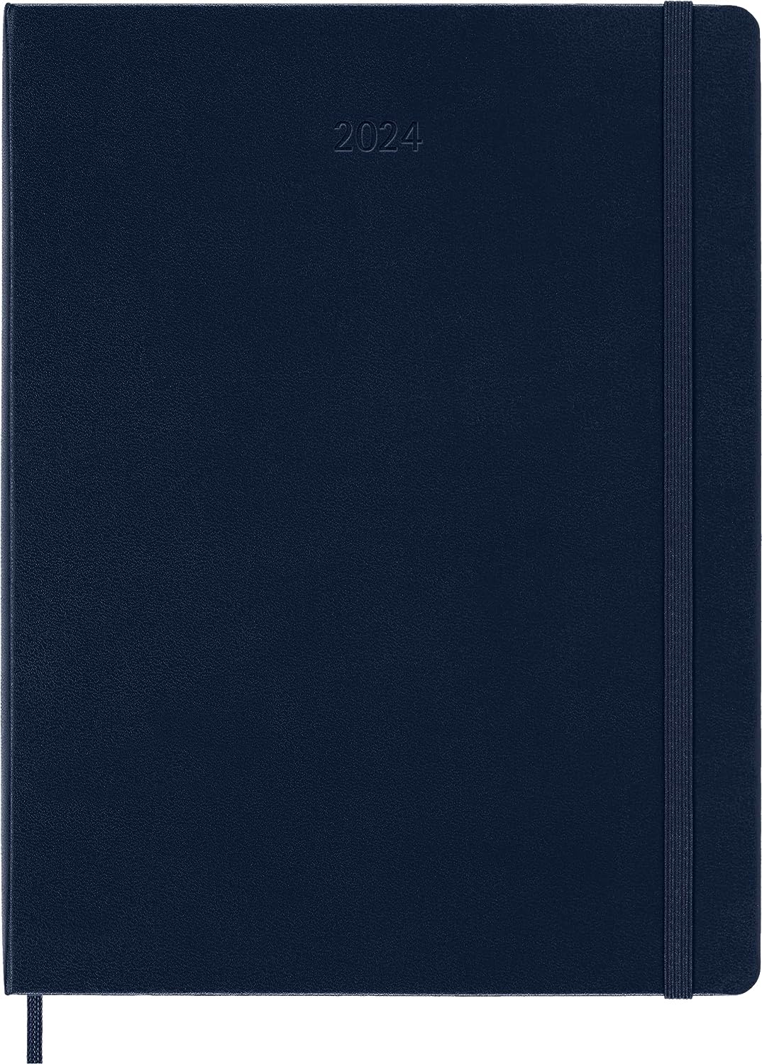 Agenda 2024 - 12-Month Weekly - XL, Hard Cover - Sapphire Blue | Moleskine