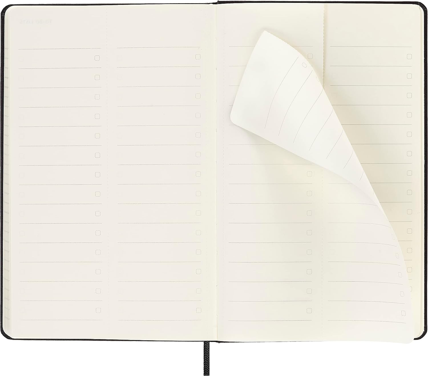 Agenda 2024 - 12-Month Pro Weekly Vertical - Large, Hard Cover - Black | Moleskine - 4 | YEO