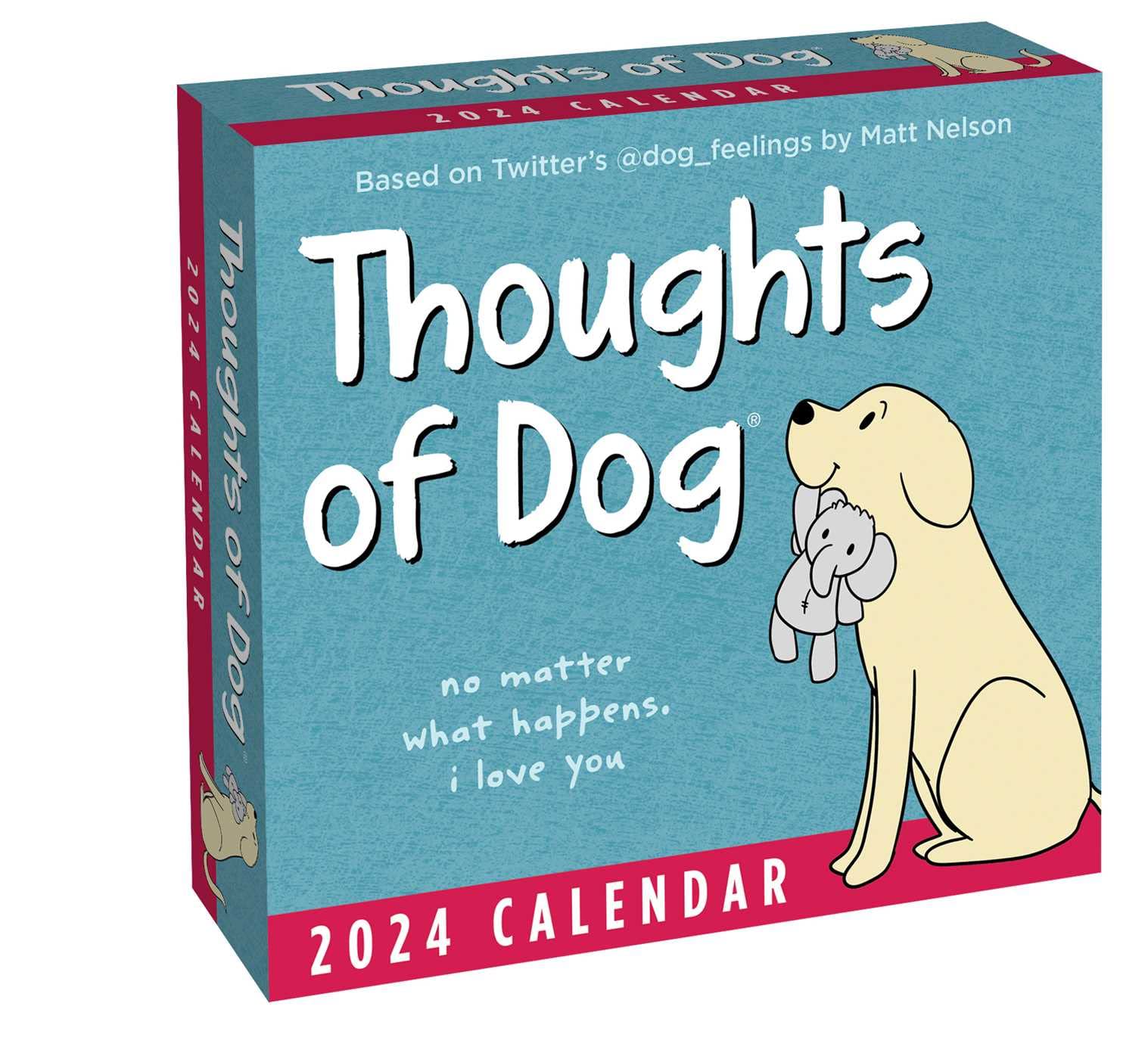 Calendar 2024 - Thoughts of Dog | Andrews McMeel Publishing