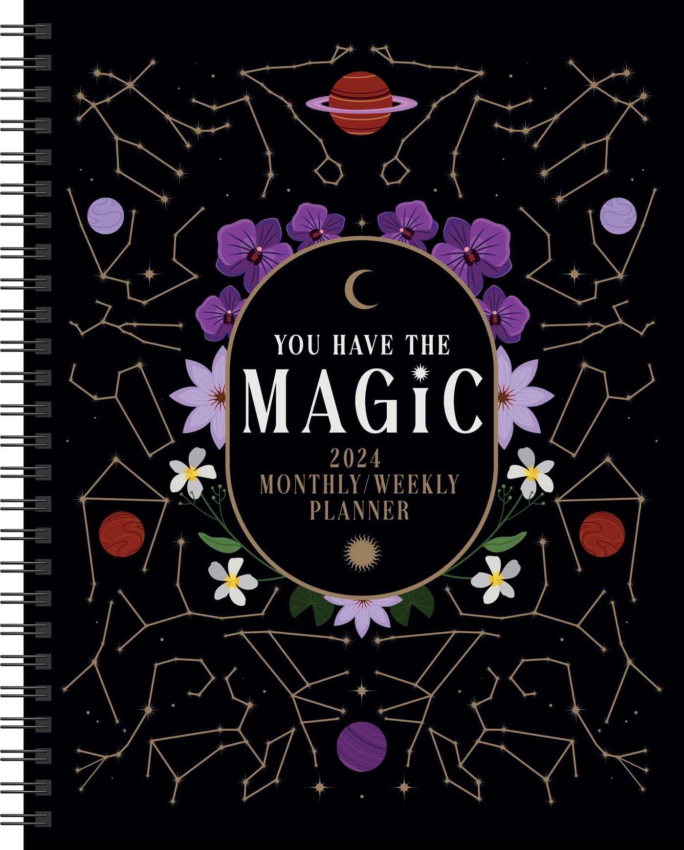 Calendar 2024 - 12-Month Monthly/Weekly - You Have the Magic | Andrews McMeel Publishing