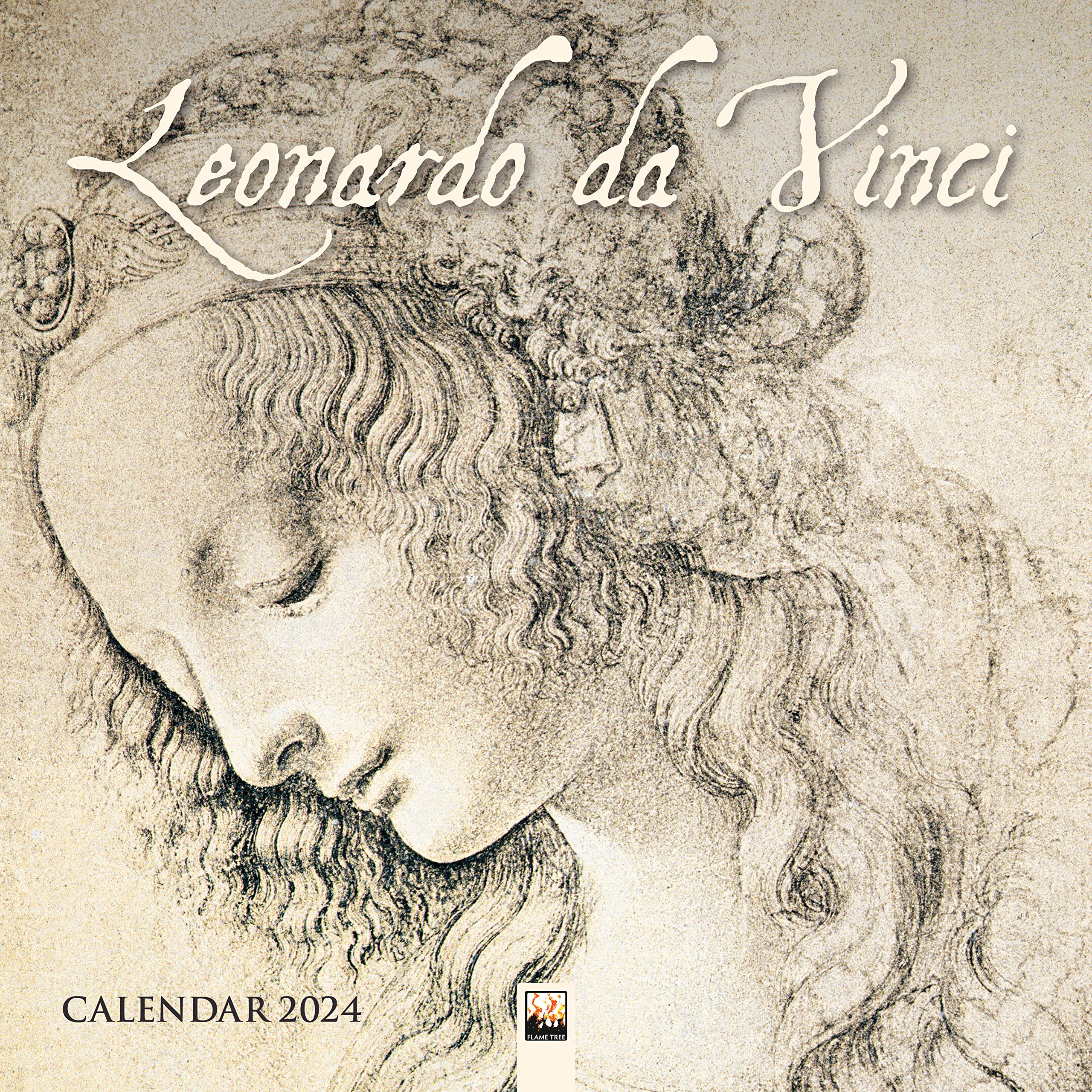 Calendar 2024 - Leonardo Da Vinci | Flame Tree Studio