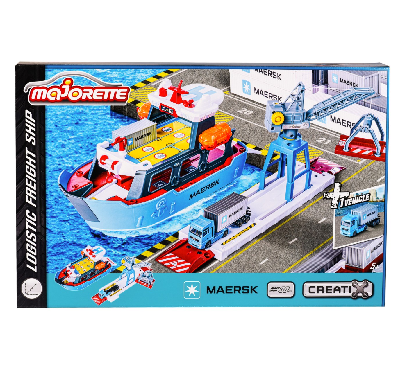 Set de constructie - Majorette - Port | Majorette