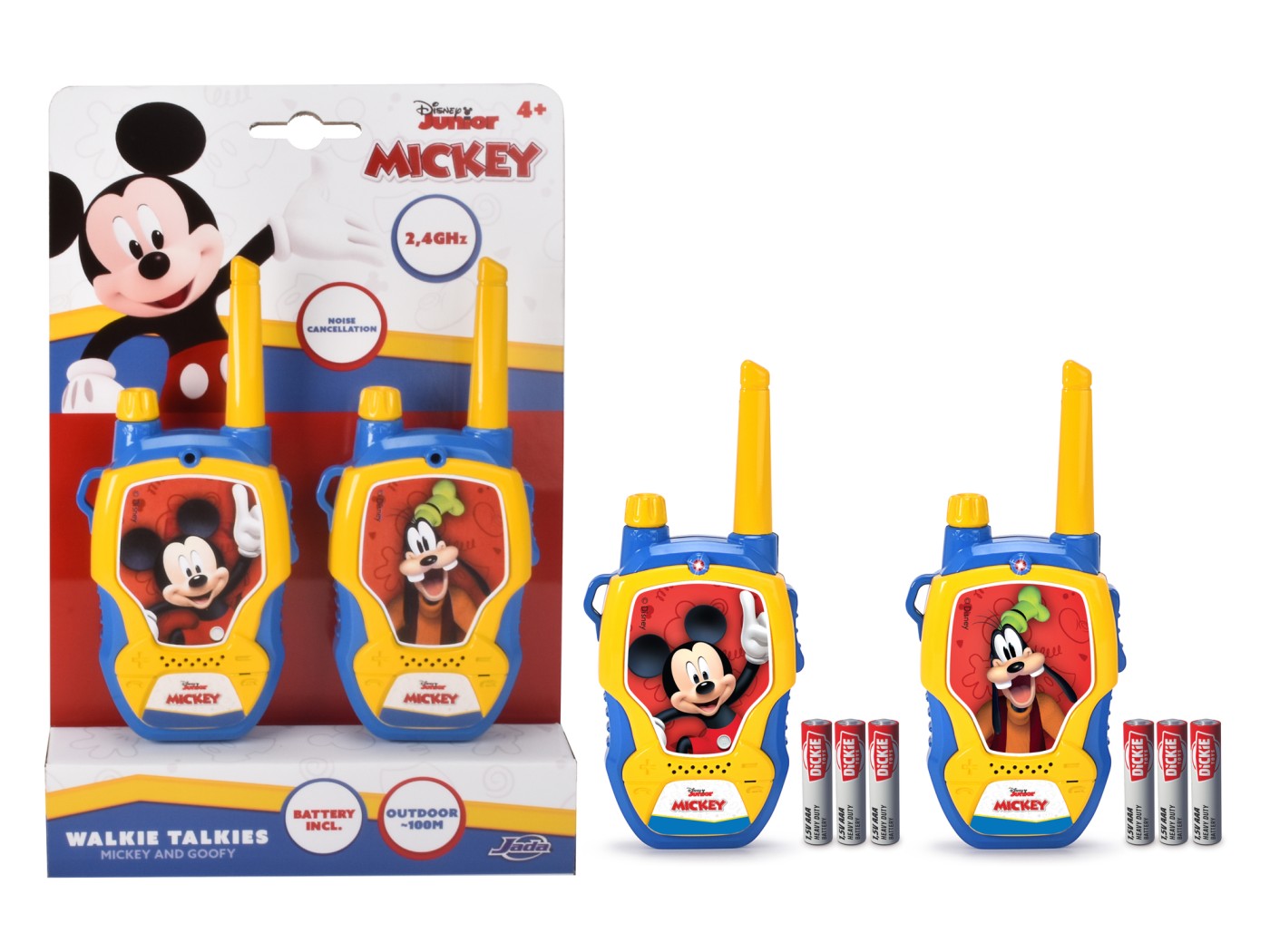 Jucarie Walkie Talkie - Mickey si Goofy | Dickie Toys