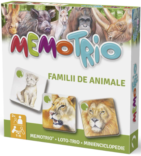 Joc - Memotrio - Familii de animale | Star-E - 19