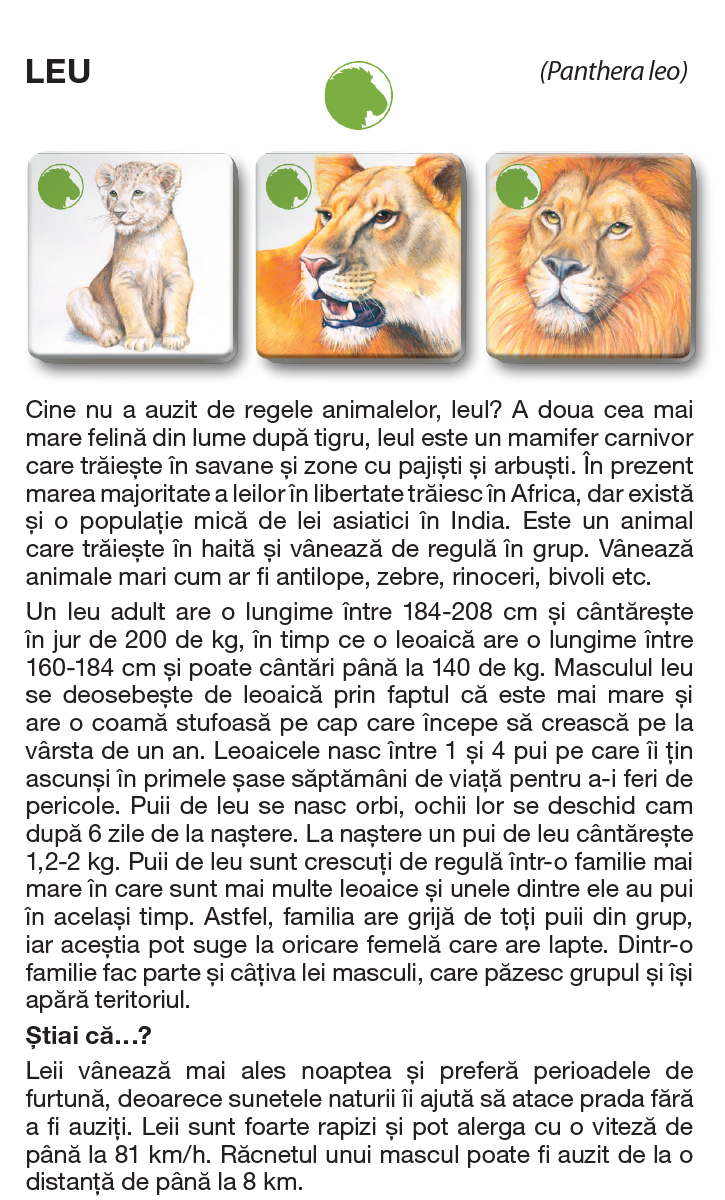 Joc - Memotrio - Familii de animale | Star-E - 9