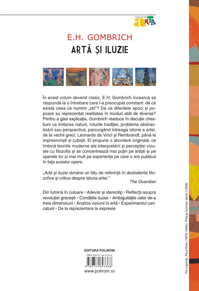 Arta si iluzie | Ernst H. Gombrich