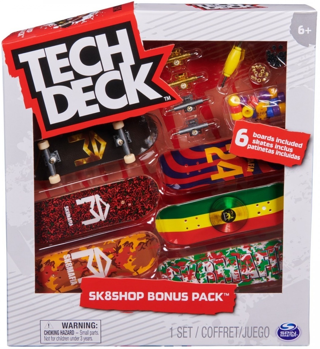 Set 6 Tech Deck - Sk8Mafia Sk8Shop Bonus Pack | Spin Master