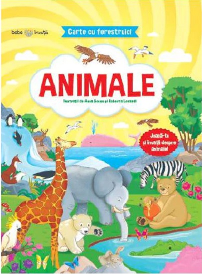 Carte cu ferestruici – Animale | carturesti.ro poza bestsellers.ro