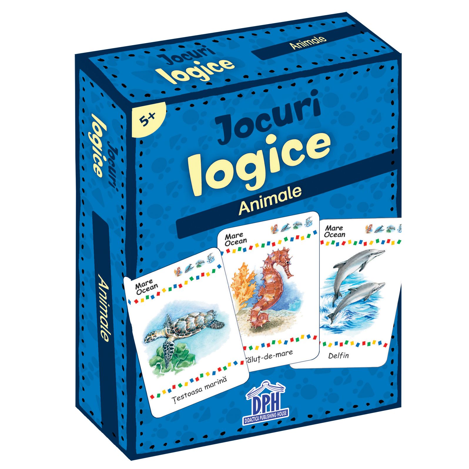 Jocuri logice – Animale | carturesti.ro imagine 2022