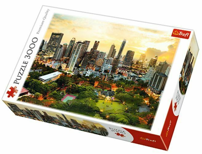 Puzzle 3000 piese - Apus in Bangkok | Trefl