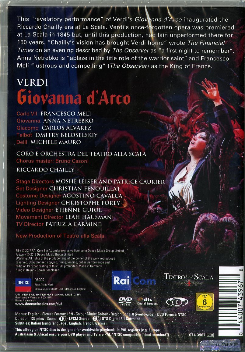 Verdi: Giovanna D\'Arco | Giuseppe Verdi - 1 | YEO