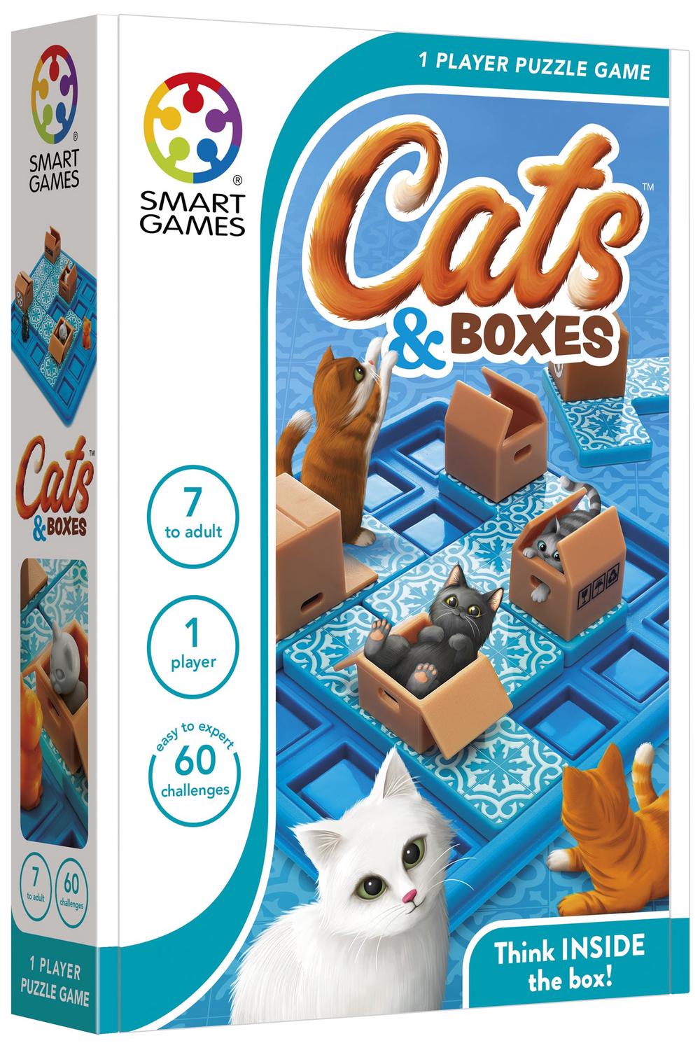 Joc puzzle - Cats & Boxes | Smart Games - 1 | YEO