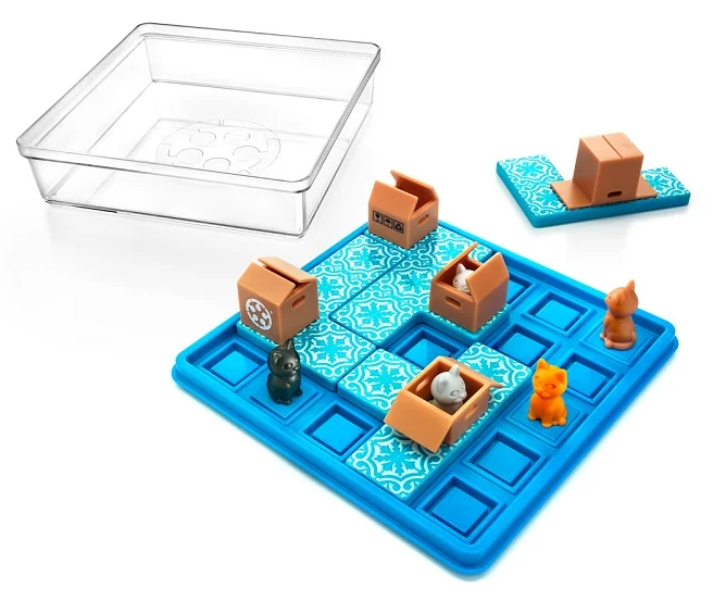 Joc puzzle - Cats & Boxes | Smart Games