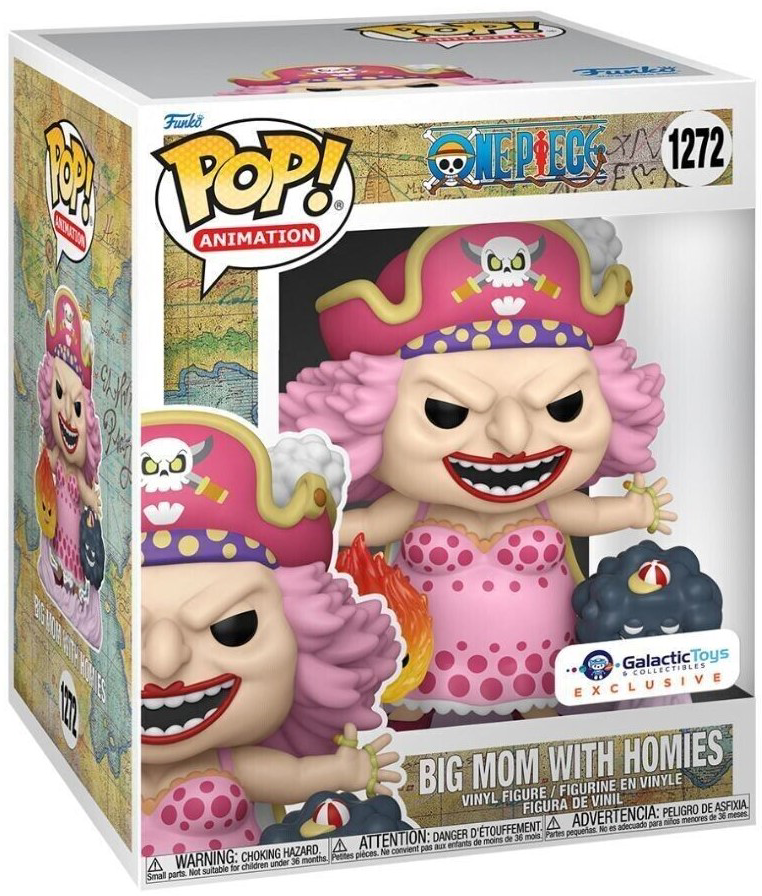 Figurina - One Piece - Big Mom with Homies | Funko