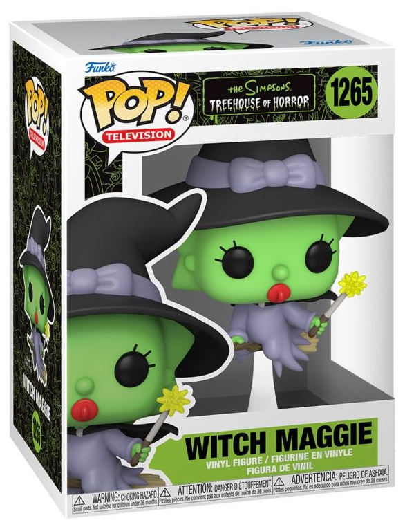 Figurina - The Simpsons Treehouse of Horror - Witch Maggie | Funko - 1 | YEO