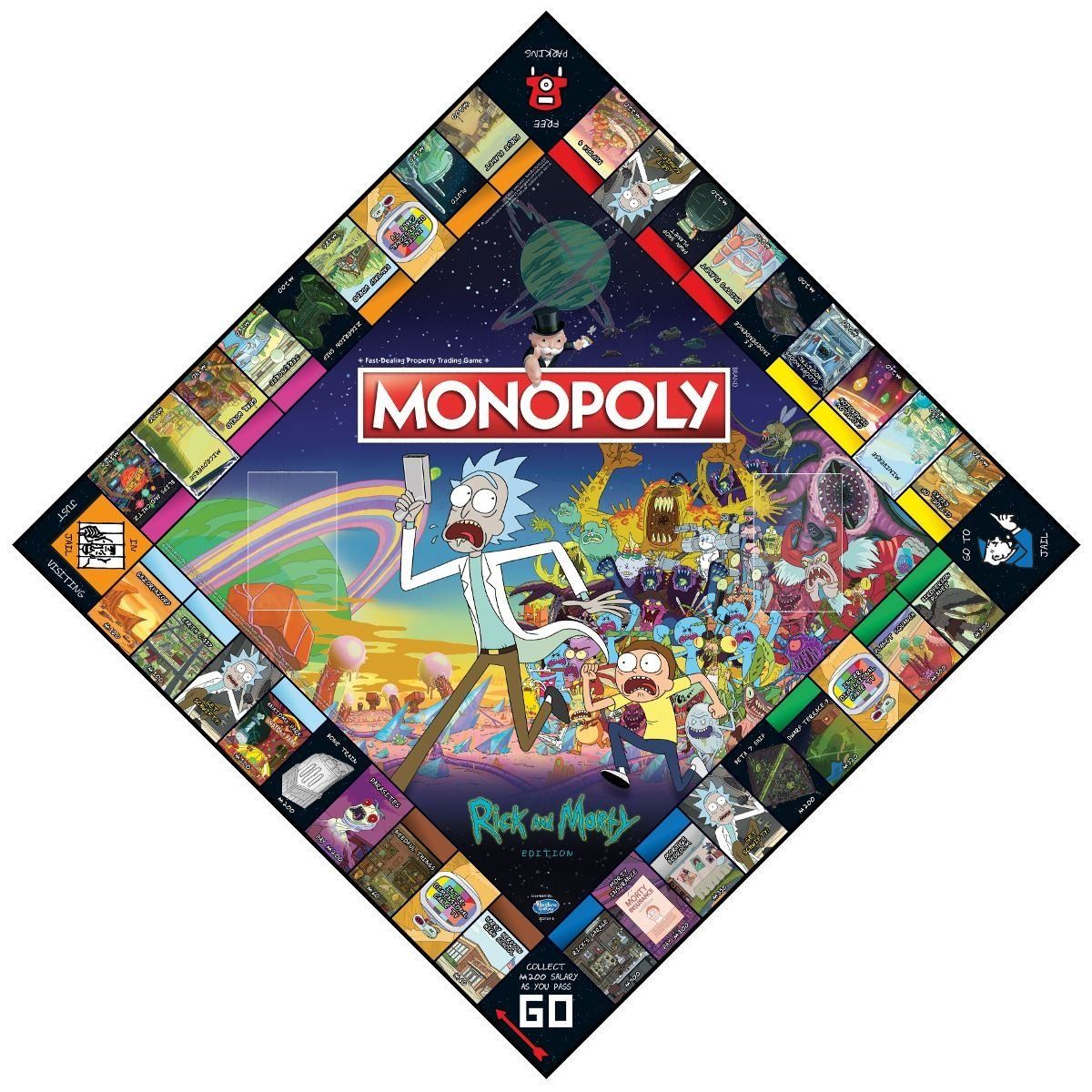 Joc - Rick & Morty - Monopoly | Hasbro - 1 | YEO