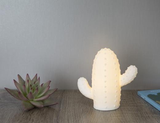  Lampa - Small Cactus LED | Kikkerland 