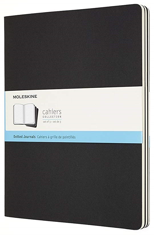 Set 3 carnete - Moleskine - XL Cahier Journals Dotted | Moleskine - 4 | YEO