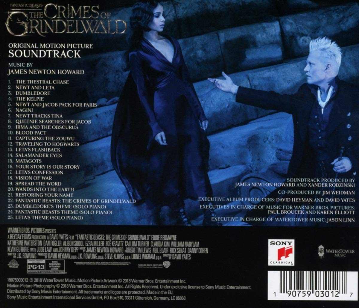 Fantastic Beasts - The Crimes Of Grindelwald | James Newton Howard - 1 | YEO