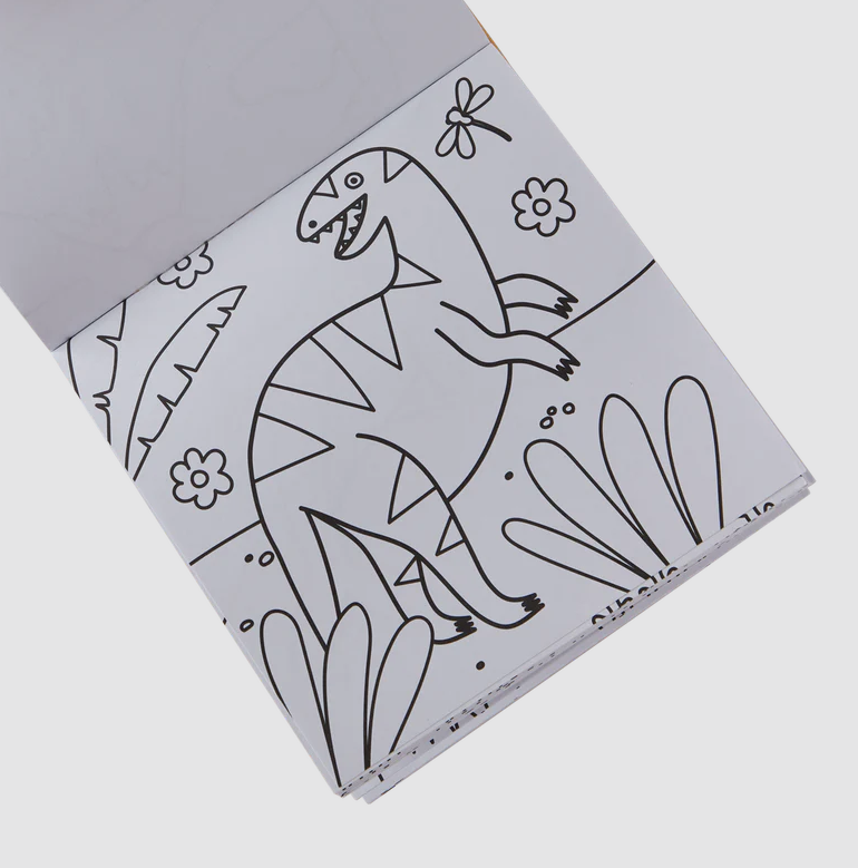 Carry along coloring book set - Dinoland |