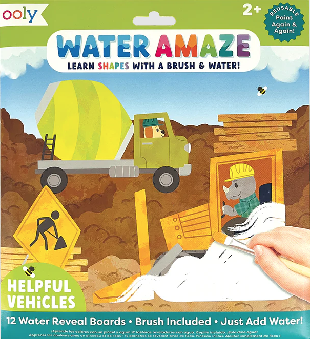 Water amaze water reveal boards - Helpful vehicles |
