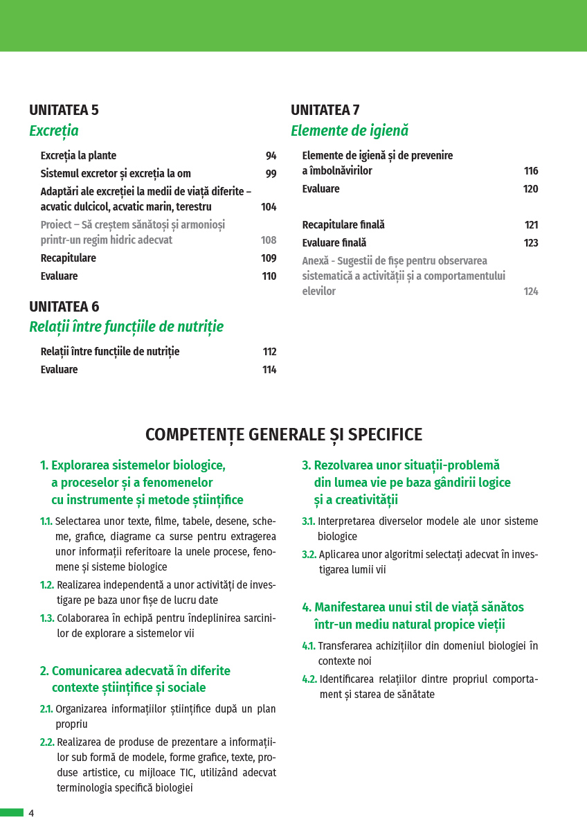 Biologie. Manual clasa a VI-a | Claudia Ciceu, Niculina Badiu - 1 | YEO