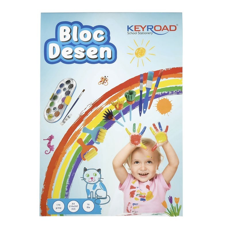 Bloc desen A4 | Keyroad