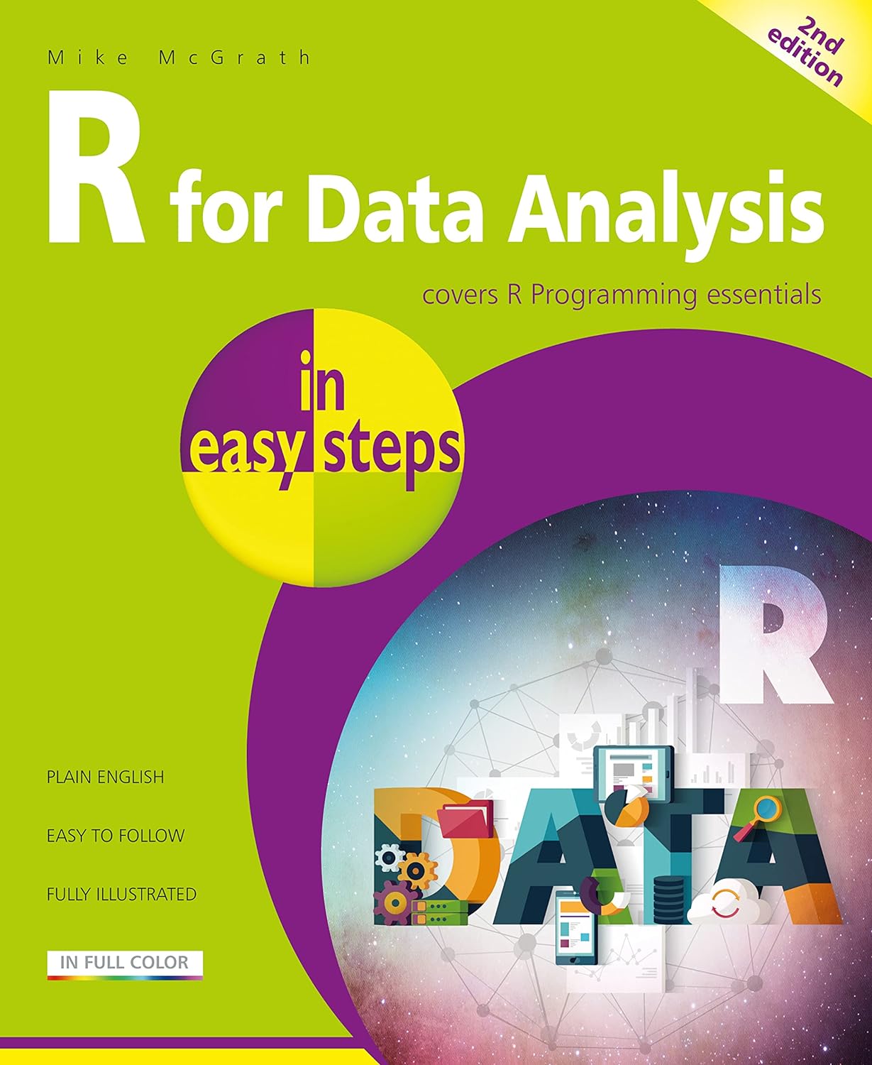 R for Data Analysis in easy steps | Mike McGrath - 4 | YEO