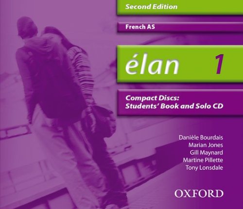 Elan 1: AS Audio CD | Daniele Bourdais, Marian Jones, Gill Maynard, Caroline Terree