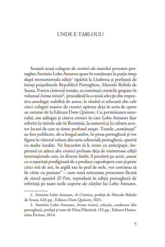 Lunga scurtime a vietii | Antonio Lobo Antunes