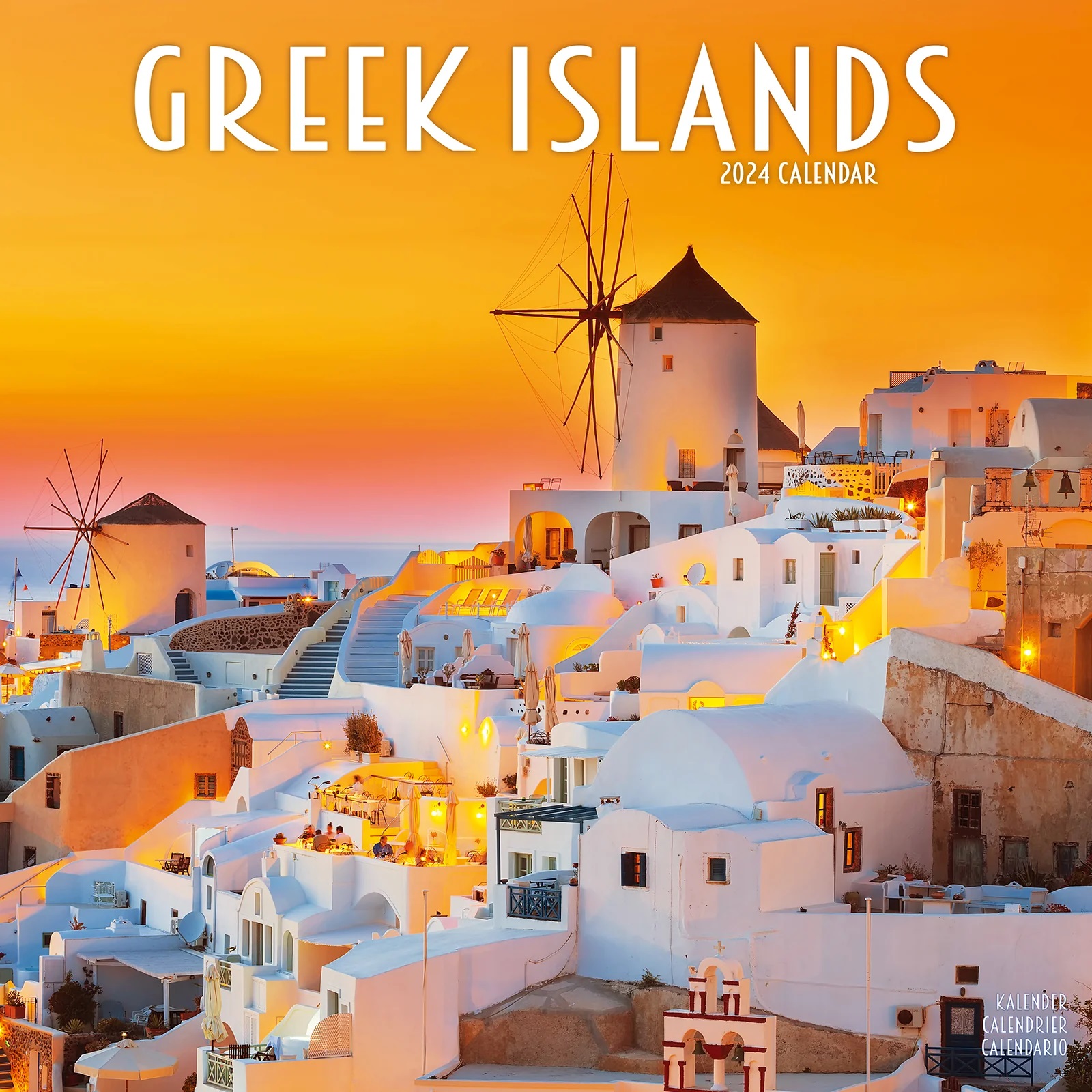 Calendar 2024 - Greek Islands | Avonside Publishing Ltd