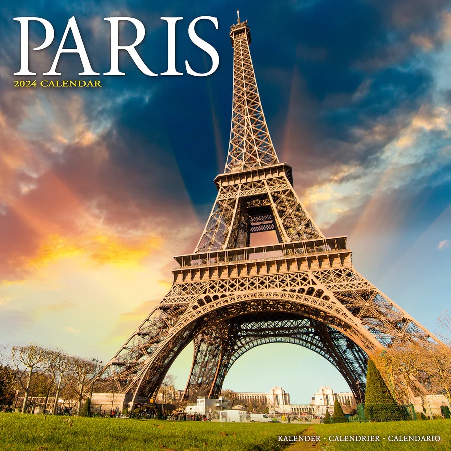 Calendar 2024 - Paris | Avonside Publishing Ltd