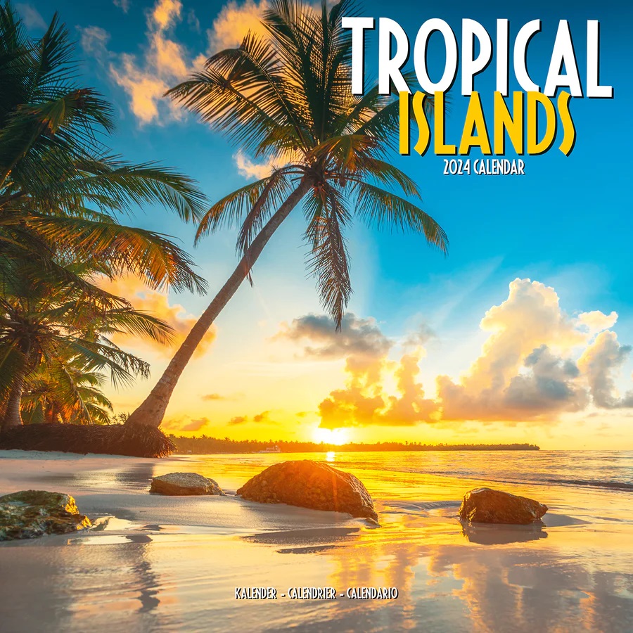 Calendar 2024 - Tropical Islands | Avonside Publishing Ltd