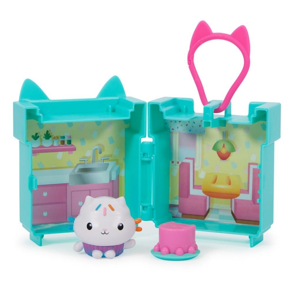 Set de joaca - Gabby\'s Dollhouse - Cakey Cat Mini Clip On Playset (mai multe modele - pret pe bucata) | Spin Master - 4 | YEO