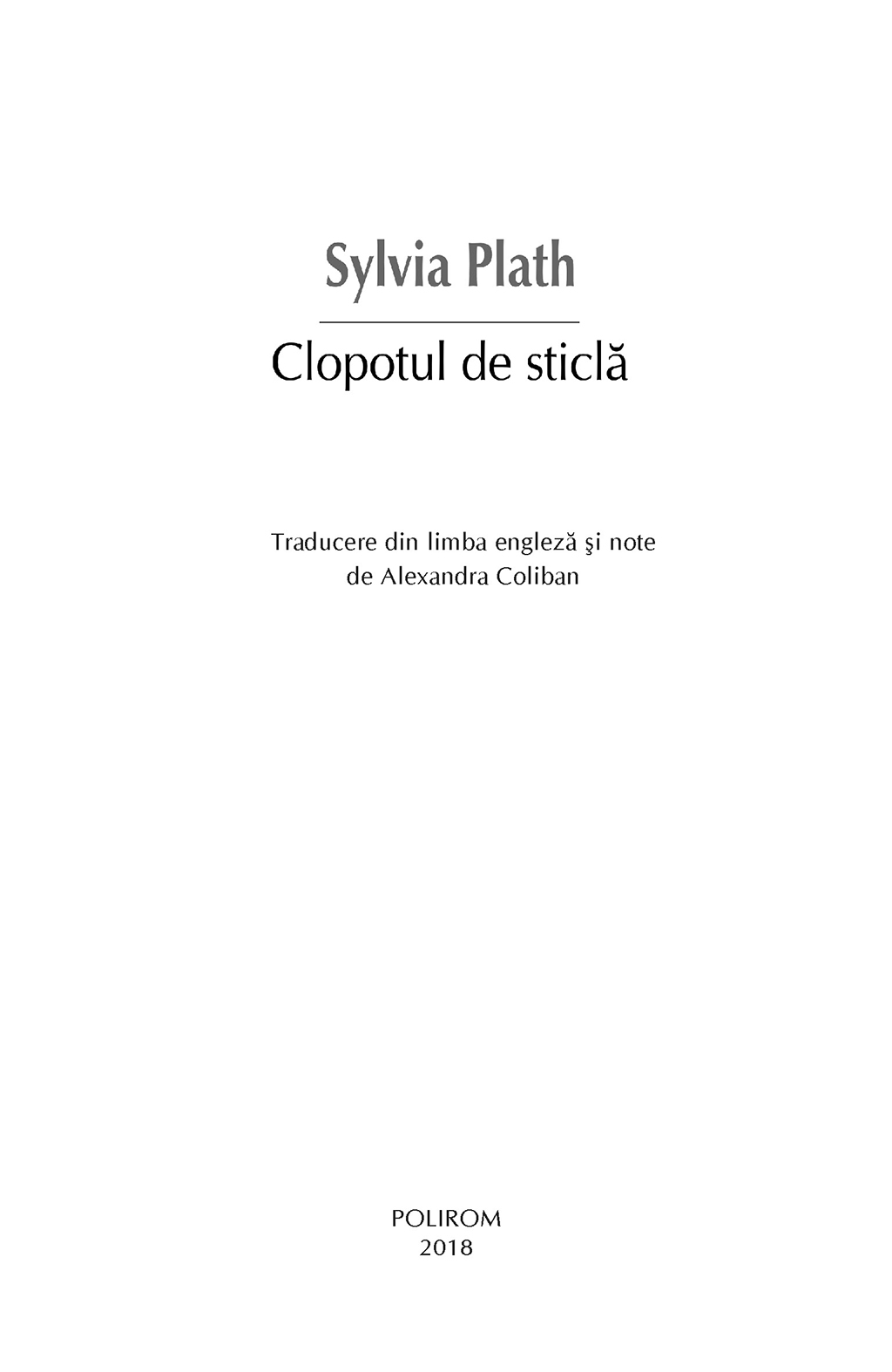 Clopotul de sticla | Sylvia Plath - 9