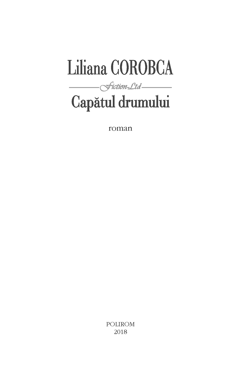 Capatul drumului | Liliana Corobca - 4 | YEO