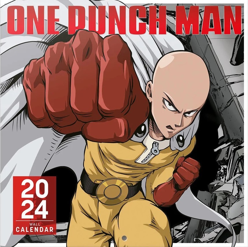 Calendar 2024 - One Punch Man | Grupo Erik - 3 | YEO