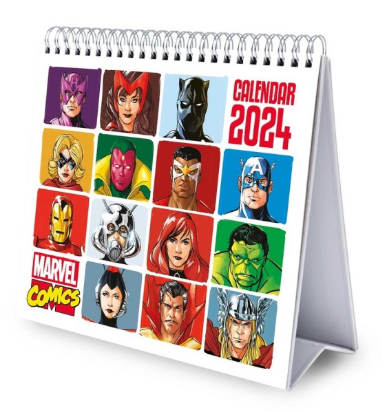 Calendar 2024 - Marvel Comics | Grupo Erik