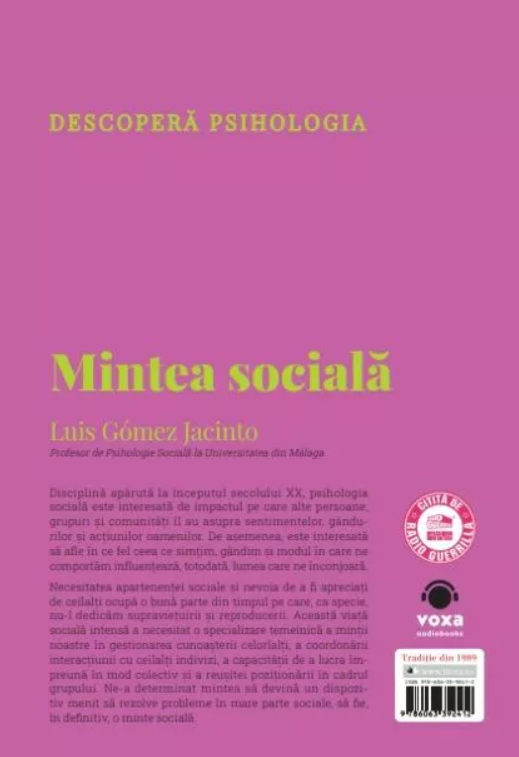 Mintea sociala | Luis Gomez Jacinto