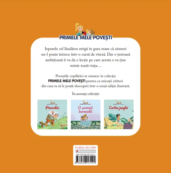 Primele mele povesti - Iepurele si testoasa |