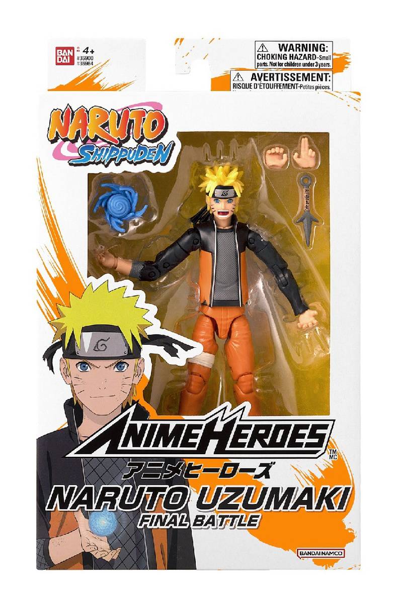  Figurina - Naruto Shippuden - Naruto Uzumaki Final Battle | Bandai 